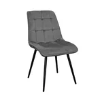 Scaun Deco Capella Dark Grey HLR21+Black Legs