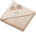 Аксессуар для купания BabyOno 1553/06 Prosop din bambus de baie cu gluga maro 100x100