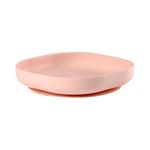 Тарелка силиконовая Beaba Pink