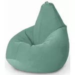 Fotoliu BeanBag BeanBag BM5834, Кресло Груша из велюра Standart, с двойным чехлом, L, Ментоловый