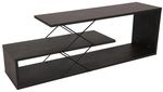 Comodă TV Trendy Zigzag, Maro inchis 120x40x30cm