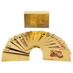 Игральные карты золотые (54 шт., 0.28 мм) Gold 500 IG-4567/4566 (3832)