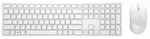 Set Tastatură + Mouse DELL KM5221W, Fără fir, Alb