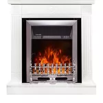 Камин электрический ArtFlame Donald & Galileo silver, 865x820x250 mm, Alb