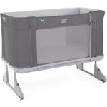 Кроватка Chicco 7965077 Next 2 Me Forever, 3in1, Moongrey, 0+ luni