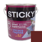 STICKY Эмаль Быстросохнущая Коричневая 2,5 л