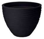 Цветочный горшок ProGarden 57454 Con, D40cm, H31cm, plastic, antracit