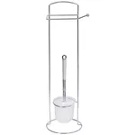 Аксессуар для туалета Bisk 07558 Suport stationar perie wc (crom) cu un cuier