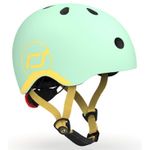 Cască de protecție Scoot&Ride 96391 Kiwi (cu sistem de reglare), XXS-S, 1+ ani