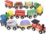 Jucărie Tooky Toy R25 /27 (73827) Set Trenulețuri colorate TH647