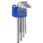 Set de unelte de mână King Tony 20129SR шестигранники с шаром длинные 1/16