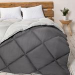 Комплект подушек и одеял Relaxe Home Plapuma RH Alaska 450 g/m2 microfiber 200x220cm (Grey/White)