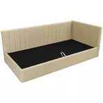 Кровать детская Interdepo OLVIA 90 Left bed, Бежевый