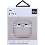 Чехол для наушников UNIQ Silicon Lino Hybrid Lilac for AirPods 3rd Gen, Lavander