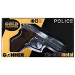 Игрушечное оружие Gonher 45/1 Pistol politie 45/1 (8 gloante), 43544