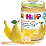 Пюре HIPP банан-груша со злаками (6+ мес) 190 г