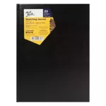 Set de creație Mont Marte MSB0046 Sketchbook PU Croc, A4, 50 foi, Tehnica mixta, hartie fildes