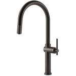 Bateria bucătărie Gessi 60672-707 Habito Black Metal Brushed PVD