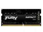 32GB DDR4- 3200MHz SODIMM Kingston FURY Impact (KF432S20IB/32), CL20-22-22, 1.2V, Intel XMP, Black