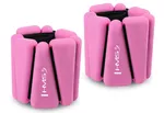 Утяжелители для рук и ног HMS 2971 Greutati silicon 2x0.5kg SKN01 Pink (17-47-325)