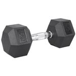 Гантель inSPORTline SL-00014455 HEX hexagonala 15 kg Hexsteel 30000