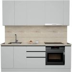 Мебель для кухни ArtFlame GOLA White (2.2 m.l.)