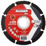 Диск отрезной Raider 160154 диск отрезной многофункциональный CARBIDE 125x22,2мм