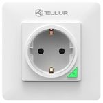 Priză electrică Tellur TLL331321 White