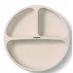 Посуда для кормления BabyOno 1482/04 Placa de silicon cu ventuza (bej)