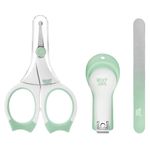 Set pentru îngrijirea bebeluşului Roxy Kids RPS-004-G Маникюрный набор ножницы-кусачки-пилочка, бледно-зеленый