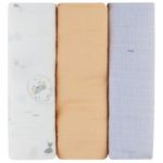 Аксессуар для пеленания Kikka Boo 31103010099 Pelinci de muselina Seally Me, 75x75cm, 3buc