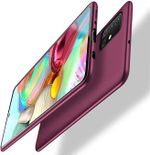 Чехол Screen Geeks Solid Samsung Galaxy A71 [Winered]