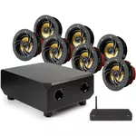 Колонки Hi-Fi LitheAudio 7.1 Wireless In-Ceiling Surround Sound Cinema Kit With WiSA Cinema Hub (B-PRO-W-71CH)