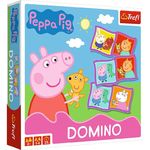 Joc educativ de masă Trefl 2066 GAME - Domino Peppa Pig