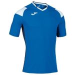 Îmbrăcăminte sport Joma T-Shirt Crew III Royal-Blanco-Marino (XL) 101269.702