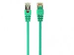 Patch Cord Cat.6U  5m, Green, PP6U-5M/G, Cablexpert, Stranded Unshielded