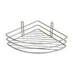 Raft de baie Hydro S 0430360 Etajera coltar pentru baie, Metal/Crom