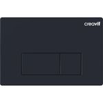 Кнопка смыва Creavit GP8002.01 matt black