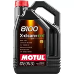 Масло Motul 111678 0W30 8100X-CLEAN+EFE 5