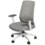 Fotoliu de birou Deli CSBD02, сетка и обивка, серое