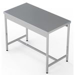 Оборудование кухонное профессиональное Metancor Стол без полки 1150x600, H=850mm, т.1.2, AISI 304