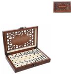 Настольная игра misc 2595 Domino box din lemn 224-449/224-451