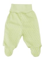 Детская одежда Minikin 25110556 Ажурный листик Ползунки р-р56, оливковый, унисекс