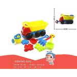 Jucărie Promstore 45054 Набор игрушек для песка в машине, 8 ед, 40X20cm