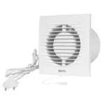 Вентилятор вытяжной Europlast E-EXTRA - EE100WP + cablu + intrerupator si cordon