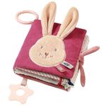 Jucărie cu pandantiv BabyOno 1684 Carte senzoriala Rabbit Karo