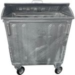 Урна для мусора Uniplast 37210 1100 L galvanizat pe roti (1.2 mm) (dezasamblat) GC
