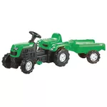 Vehicul pentru copii Dolu (8246) Tractor cu pedale cu remorca