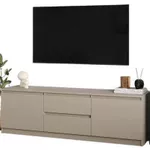 Тумба напольная для TV MebelStar NEO 2S2D 150x43x53 Cashmere (MBS-1254)