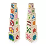 Jucărie Viga 50392 Nesting Stacking Blocks